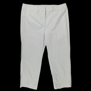 Ann Taylor Factory white trousers 12P